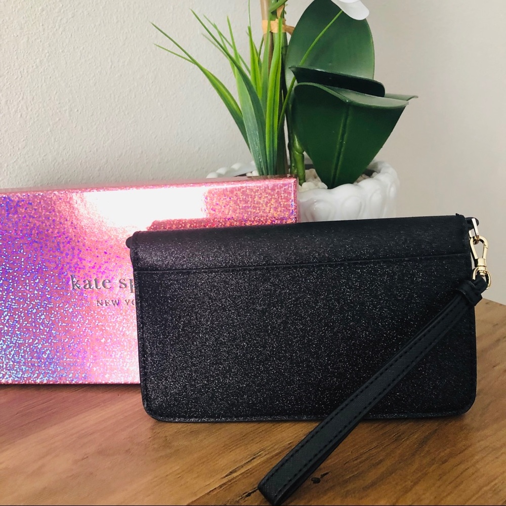 Kate Spade Joeley Tinsel Boxed Small Multifunction Wallet - Picture 4 of 7